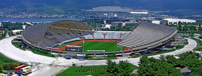 Poljud Stadion außen panorama