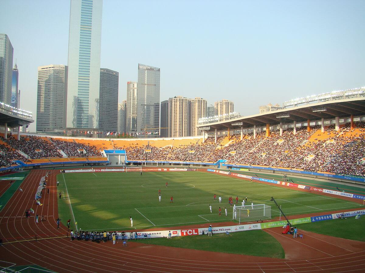 Tianhe Stadium Fußball in China