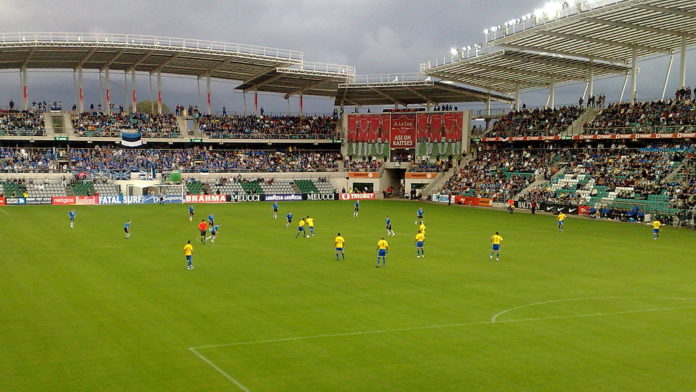 Stadion des FC Flora Tallin: A. Le Coq Arena